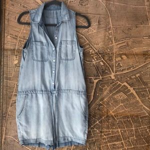 Gap Chambray denim romper